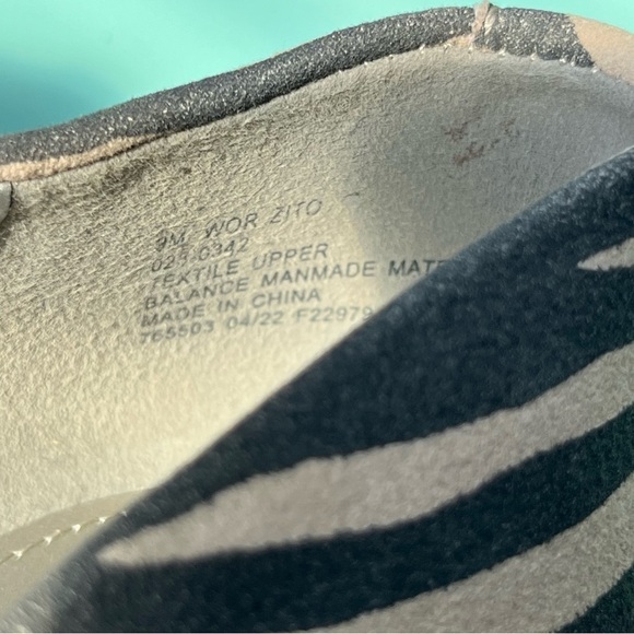 Worthington Zito Faux Suede Zebra High Heel Pumps 9 - Picture 7 of 10